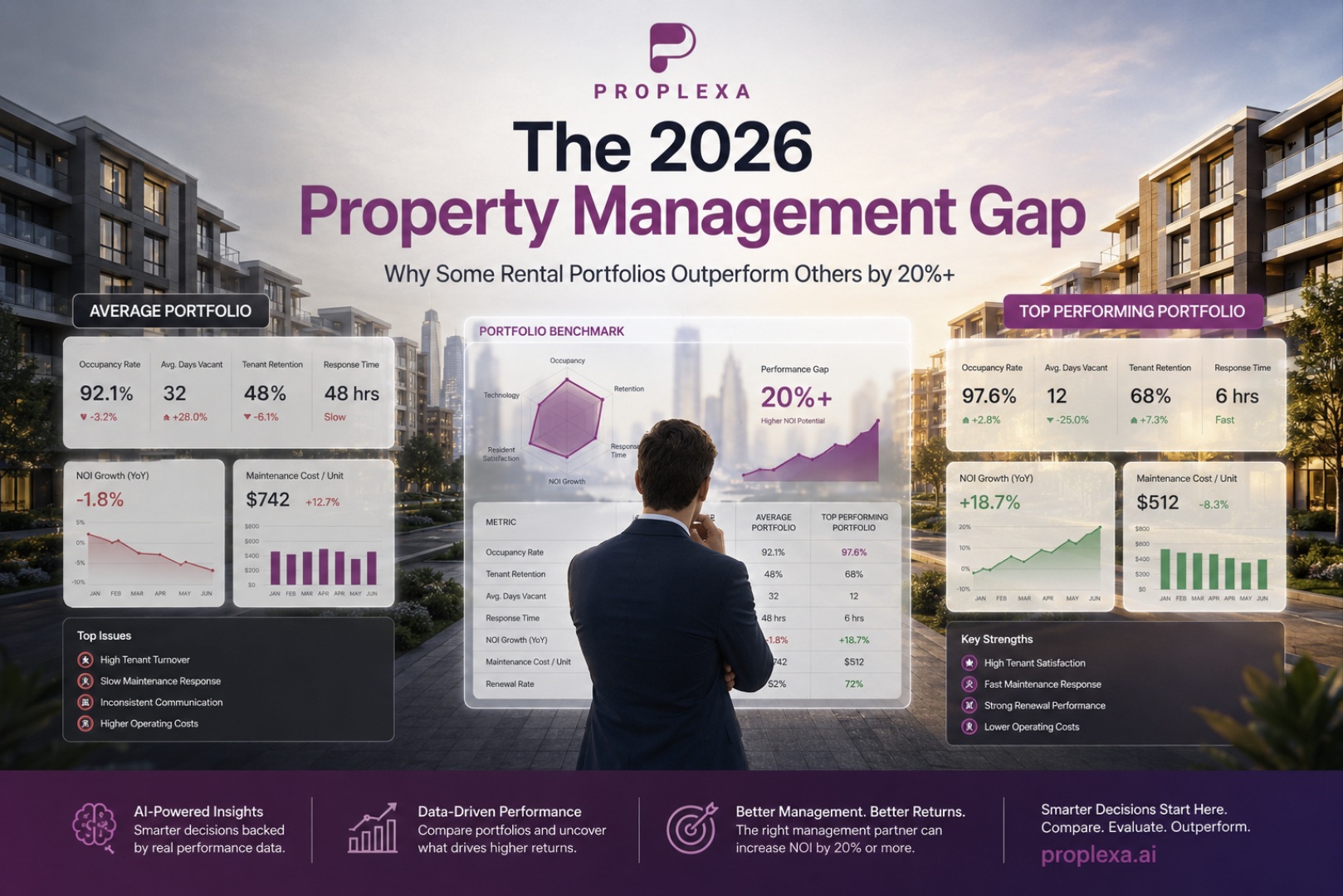 The 2026 Property Management Gap: Why Some Rental Portfolios Outperform Others by 20%+
