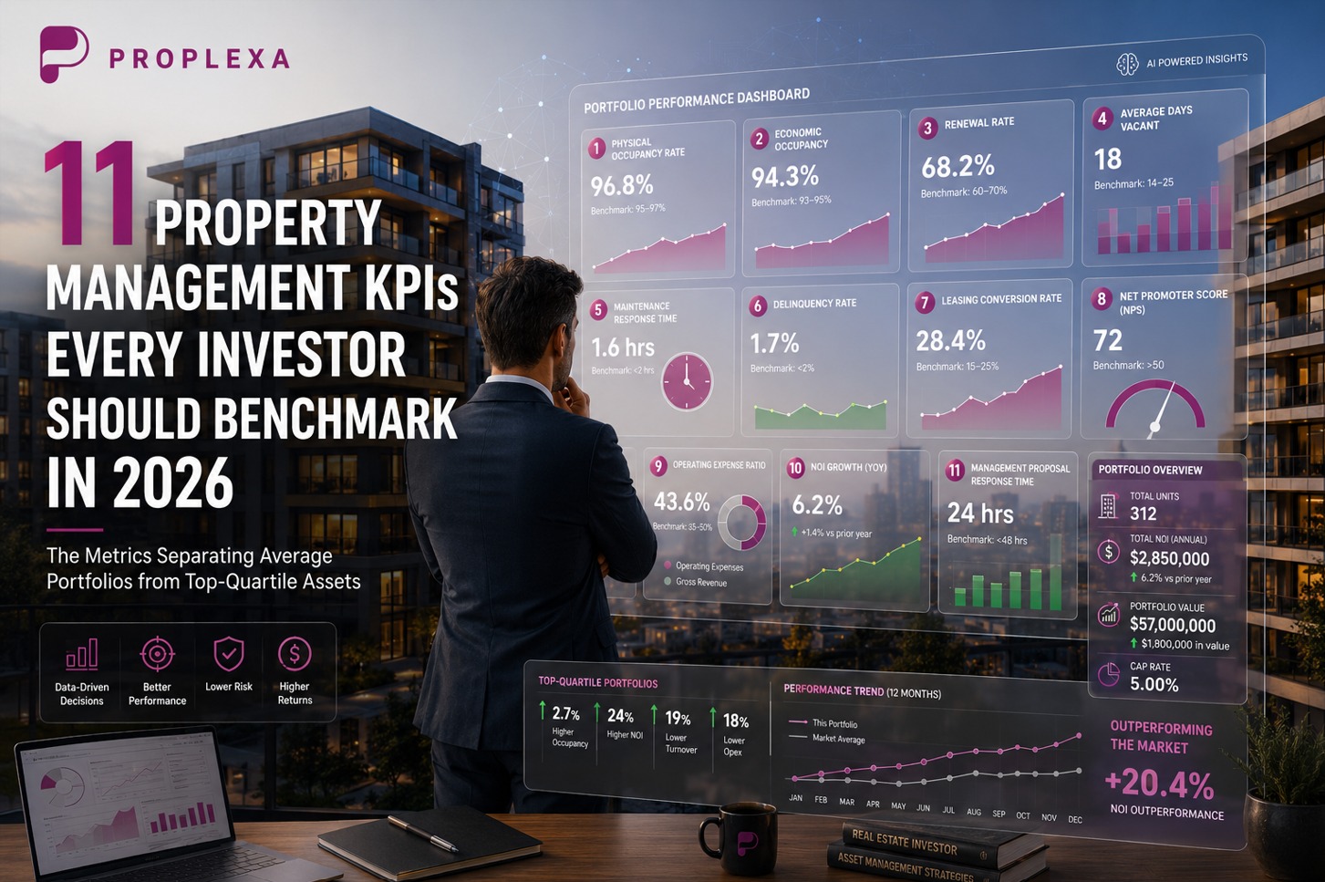 11 Property Management KPIs Every Investor Should Benchmark in 2026